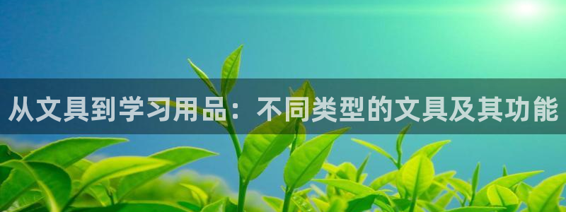 彩名堂改名稻草人了吗：从文具到学习用品：